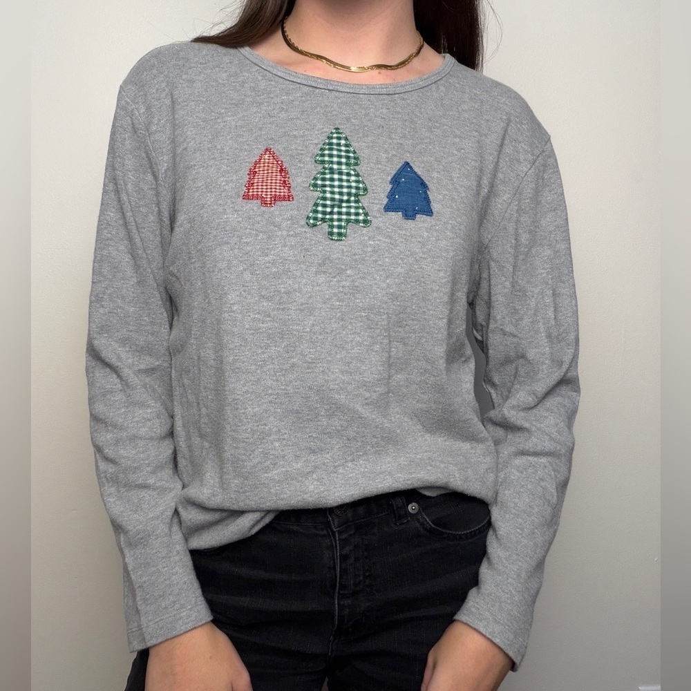 Field Gear vintage christmas tree patchwork 100% cotton runs like a small